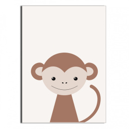 Plakat Małpka
