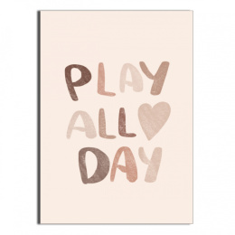 Plakat Play All Day