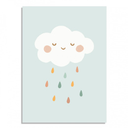 Plakat Deszczowa Chmurka