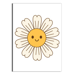 Plakat Żółty Kwiatek