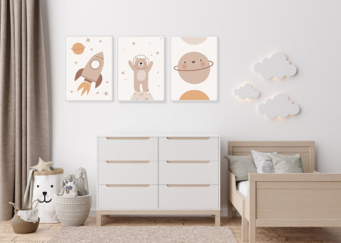 Plakat Pastelowa Planeta Plakat Pastelowa Planeta