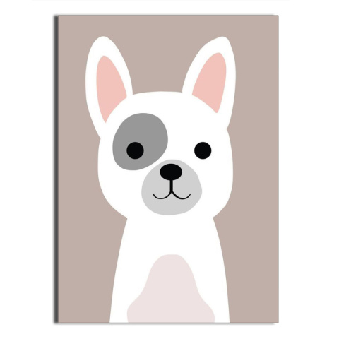 Plakat Piesek Bulldog Plakat Piesek Bulldog